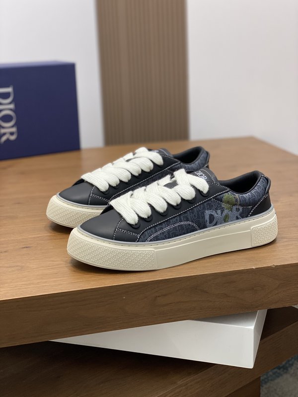 Dior B33 소가죽 프린트 운동화 001-228388