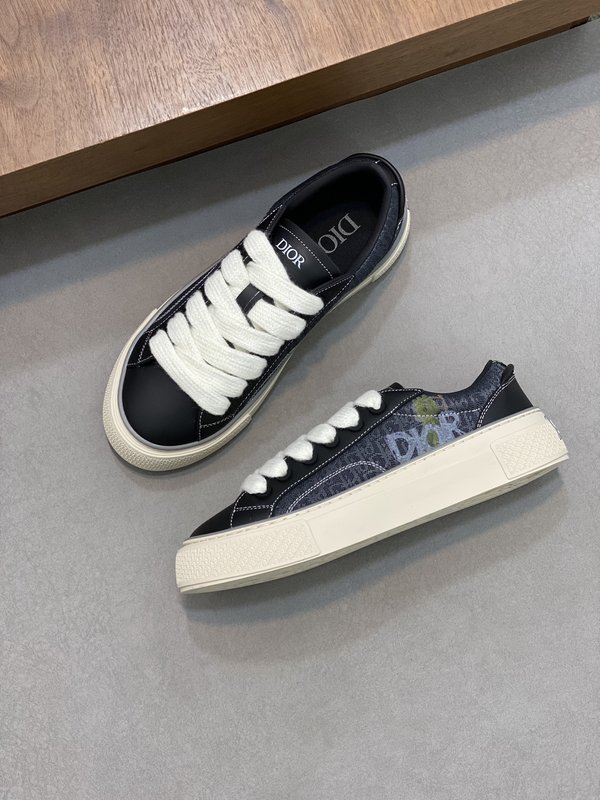 Dior B33 소가죽 프린트 운동화 001-228388
