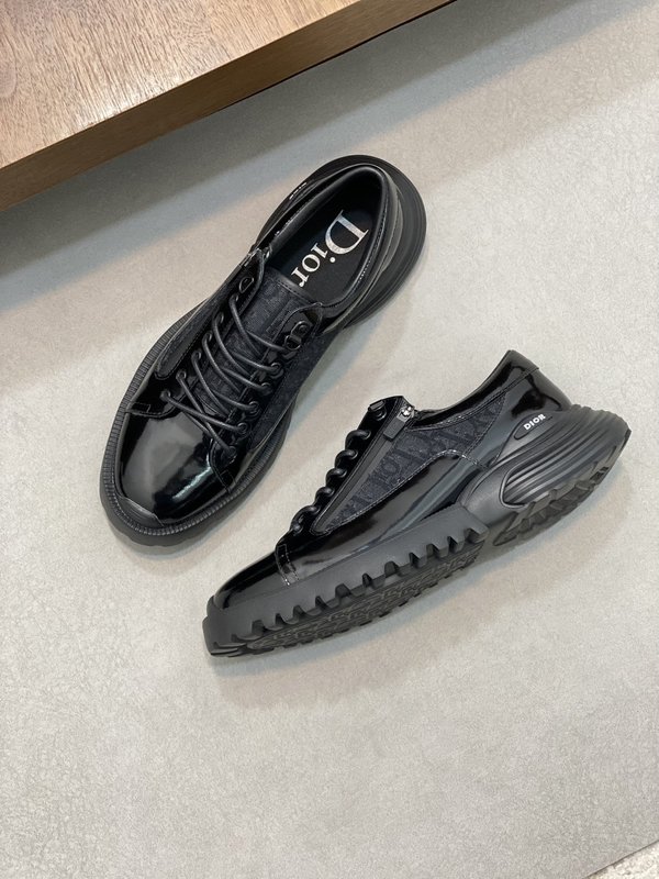 Dior 디올르 이탈리아 소가죽 프린트 캐주얼슈즈 001-228389