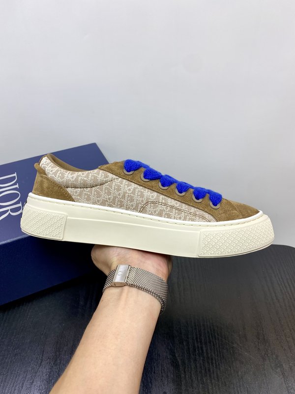 Dior B33 브라운 블루 운동화 001-228399