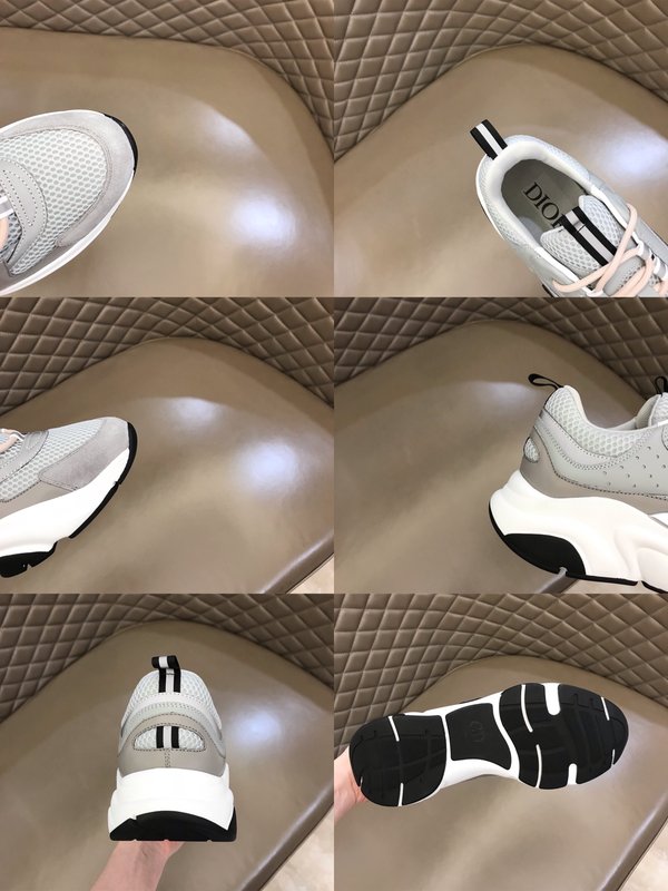 Dior B22 남성 빈티지 조깅 운동화 001-228416