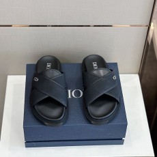 DIOR Aqua 남성 교차 밴드 슬리퍼 001-228419