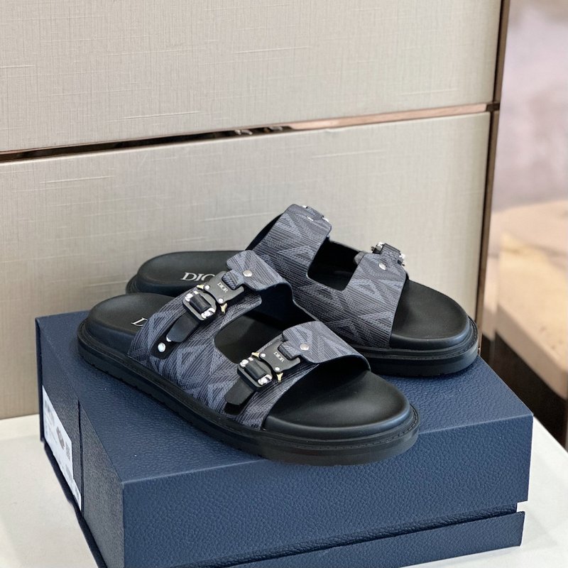 Dior Aqua 시리즈 프린트 샌들 001-228421