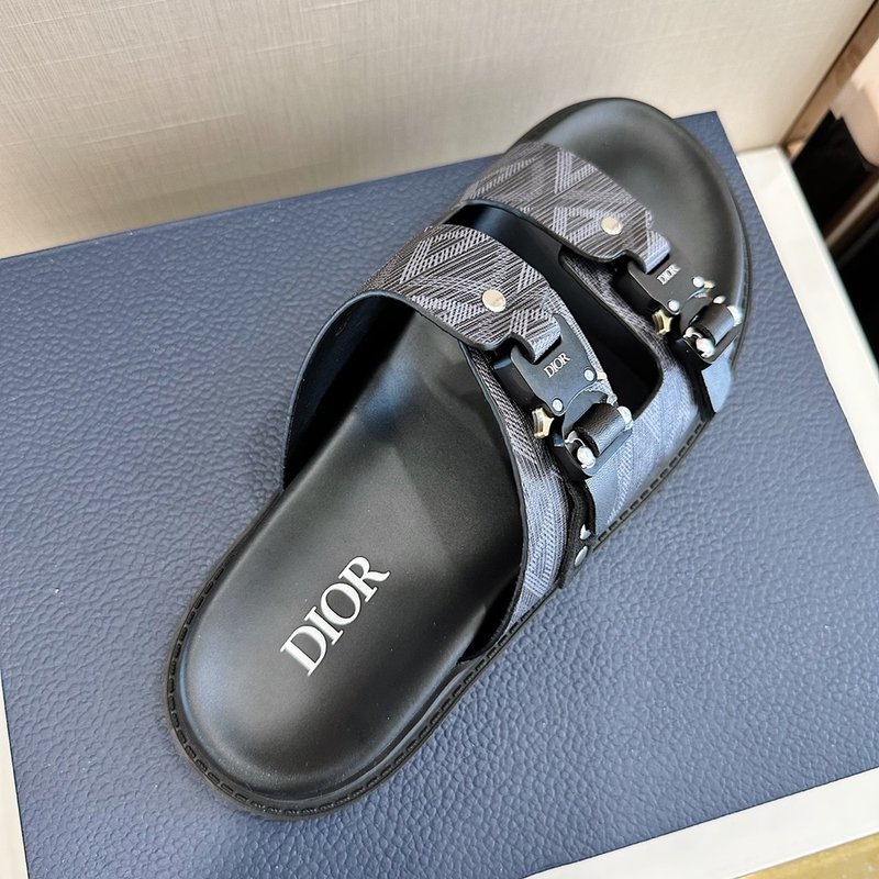 Dior Aqua 시리즈 프린트 샌들 001-228421