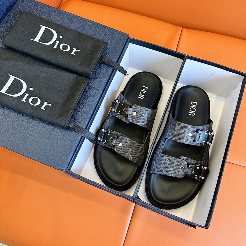 Dior Aqua 시리즈 프린트 샌들 001-228421