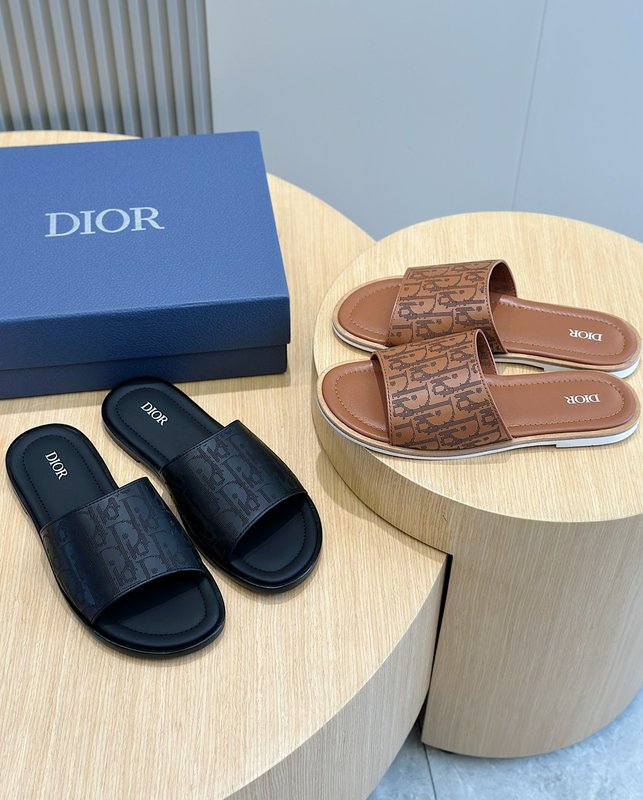 Dior Alias 남성 가죽 슬리퍼 001-228432