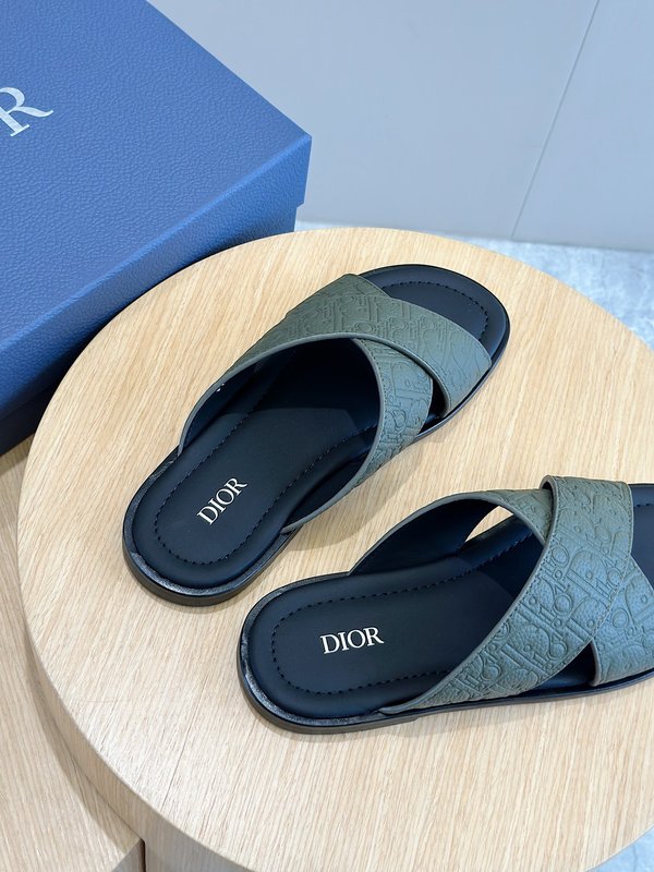 Dior Alias 남성 레더 슬리퍼 001-228439