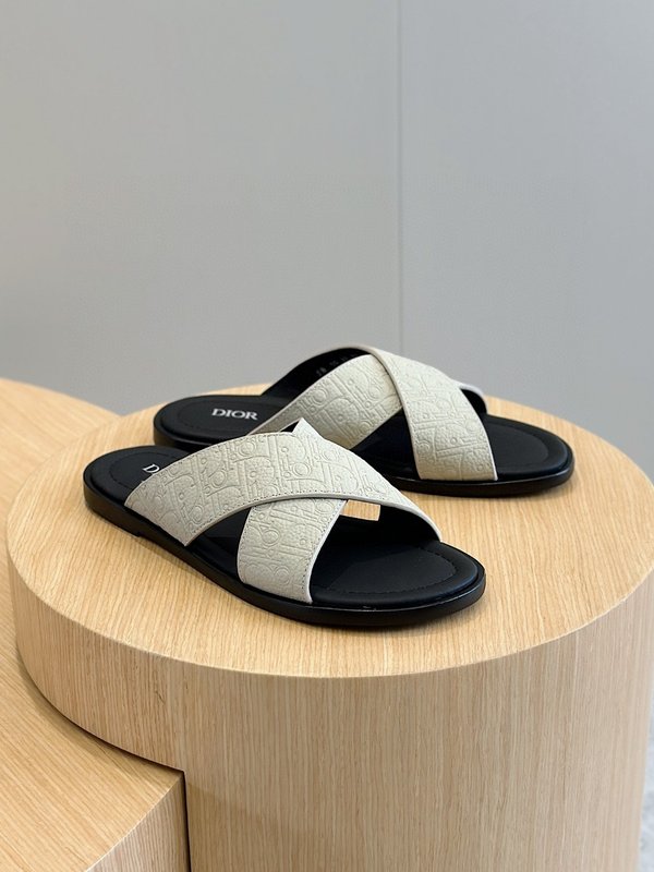 Dior Alias 남성 레더 슬리퍼 001-228439
