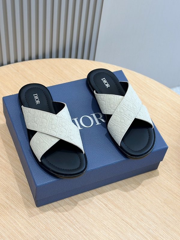 Dior Alias 남성 레더 슬리퍼 001-228439
