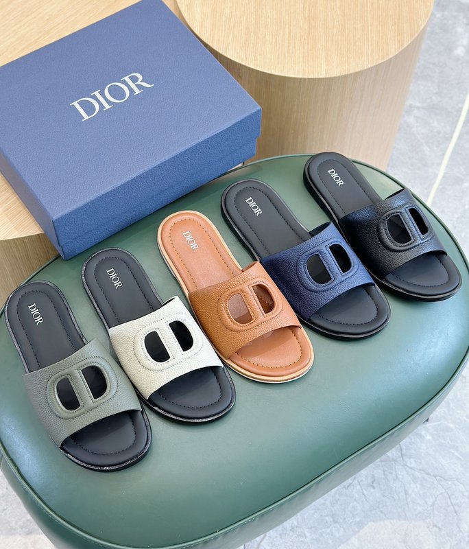 Dior Alias 남성 가죽 슬리퍼 001-228440