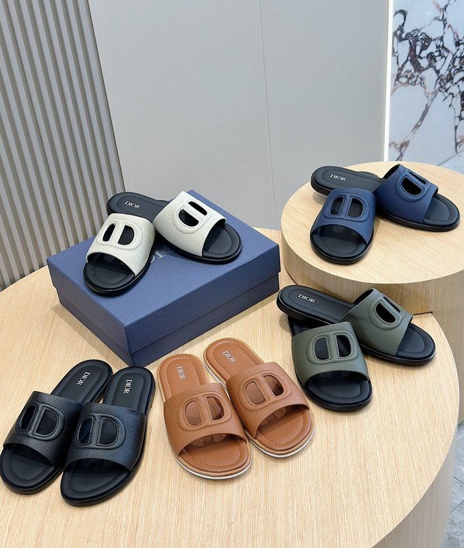 Dior Alias 남성 가죽 슬리퍼 001-228442