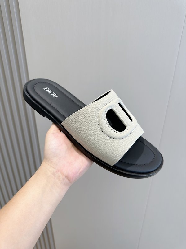 Dior Alias 남성 가죽 슬리퍼 001-228442
