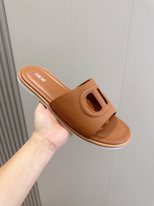 Dior Alias 남성 가죽 슬리퍼 001-228443