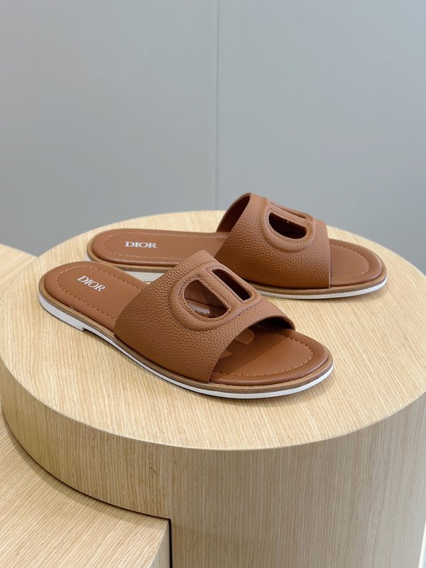 Dior Alias 남성 가죽 슬리퍼 001-228443