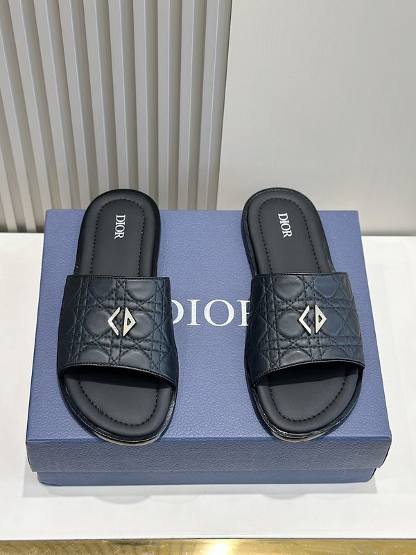 Dior Alias 남성 가죽 슬리퍼 001-228444