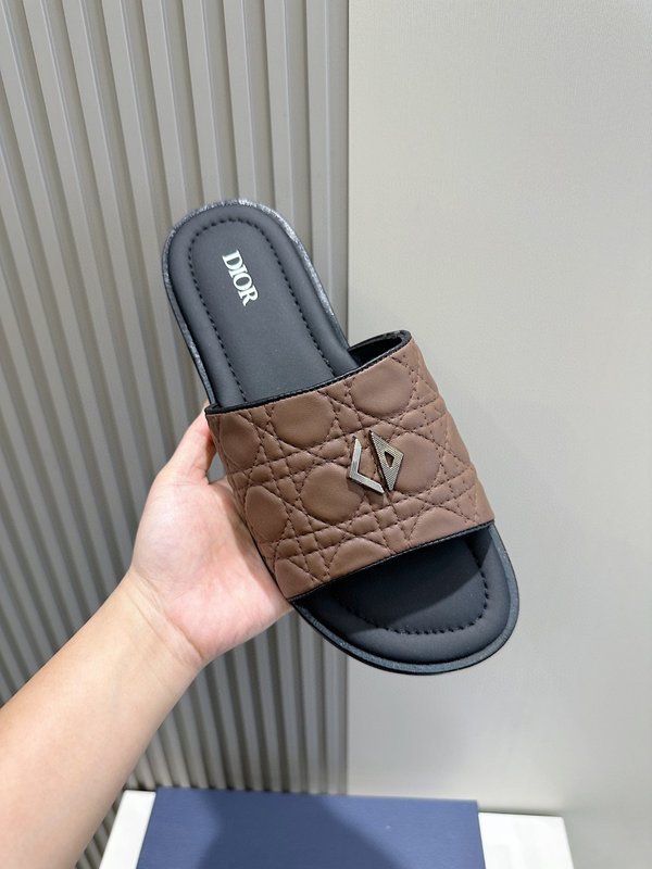 Dior Alias 남성 가죽 슬리퍼 001-228444