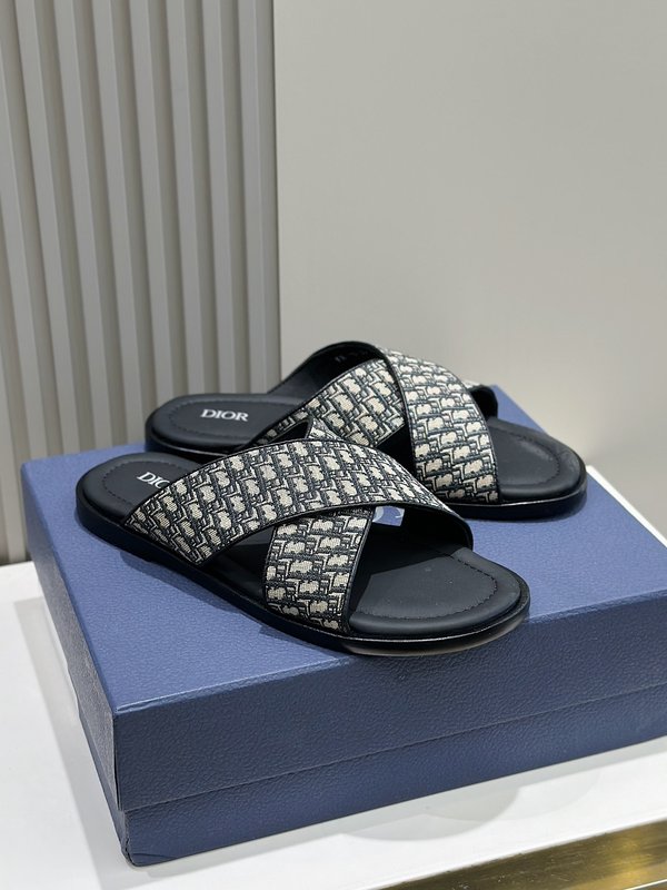 Dior Alias 남성 레더 슬리퍼 001-228446