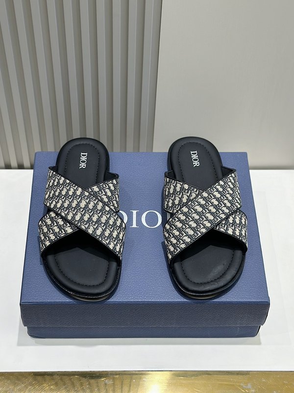Dior Alias 남성 레더 슬리퍼 001-228446
