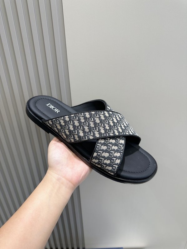 Dior Alias 남성 레더 슬리퍼 001-228446