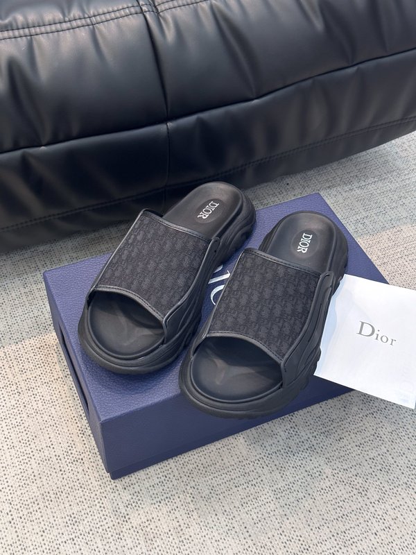 Dior H-Town 커플 캐주얼 슬리퍼 001-228452