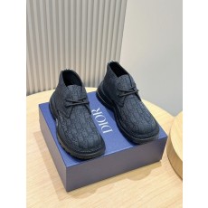 Dior 남성 레이싱 스웨드 가죽 하이톱 부츠 001-228454