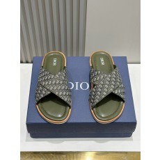Dior Alias 남성용 가죽 슬리퍼 001-228459