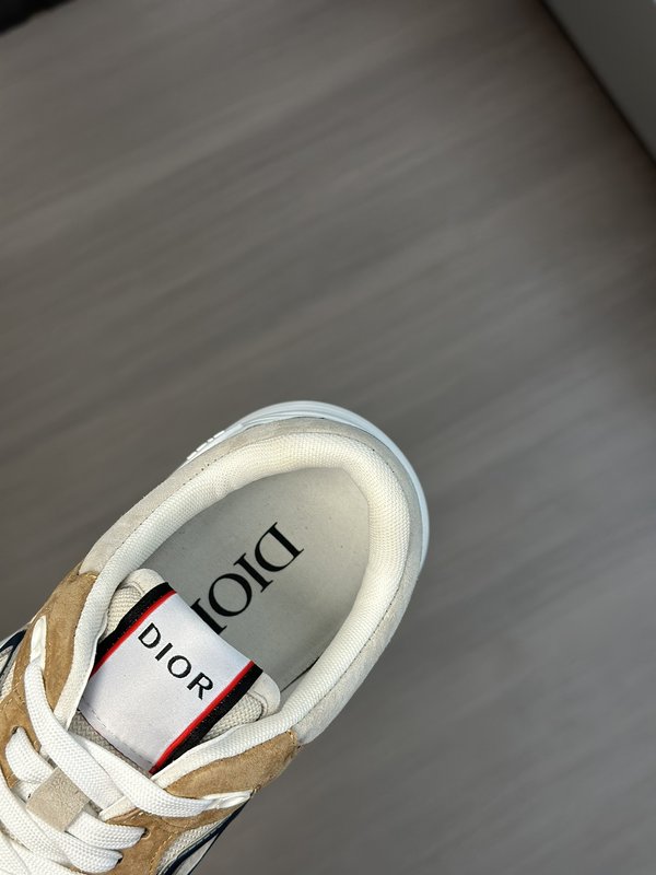 DIOR B30 이탈리아 소 가죽 메쉬 운동화 001-228495