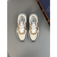 DIOR B30 이탈리아 소 가죽 메쉬 운동화 001-228495
