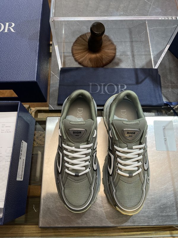 Dior 킴 존스 B30 투명 쿠션 운동화 001-228500