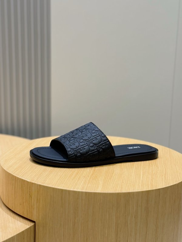 디올 Dior Alias 남성 가죽 슬리퍼 001-228520