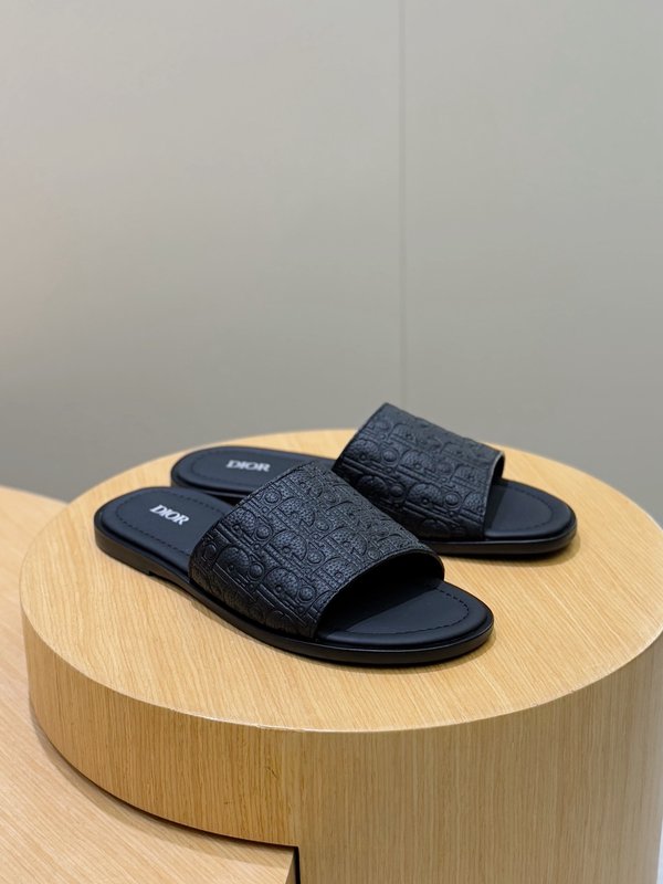 디올 Dior Alias 남성 가죽 슬리퍼 001-228520