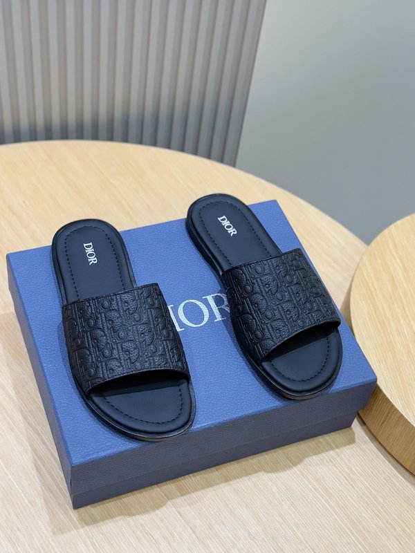 디올 Dior Alias 남성 가죽 슬리퍼 001-228520