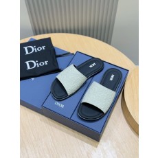 디올 알리아스 남성 가죽 슬리퍼 001-228523
