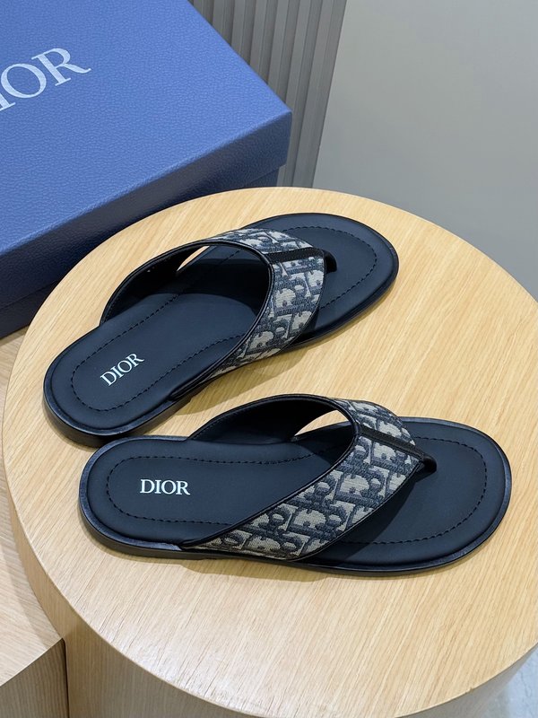 디올 Dior 알리아스 남성 가죽 슬리퍼 001-228525