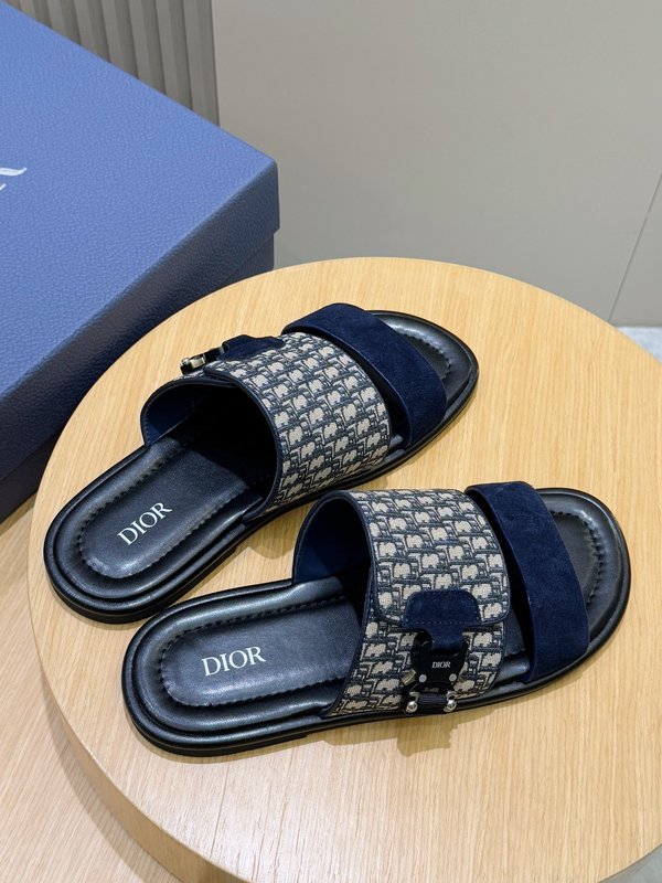 Dior 남성용 Aqua 프린트 샌들 001-228531