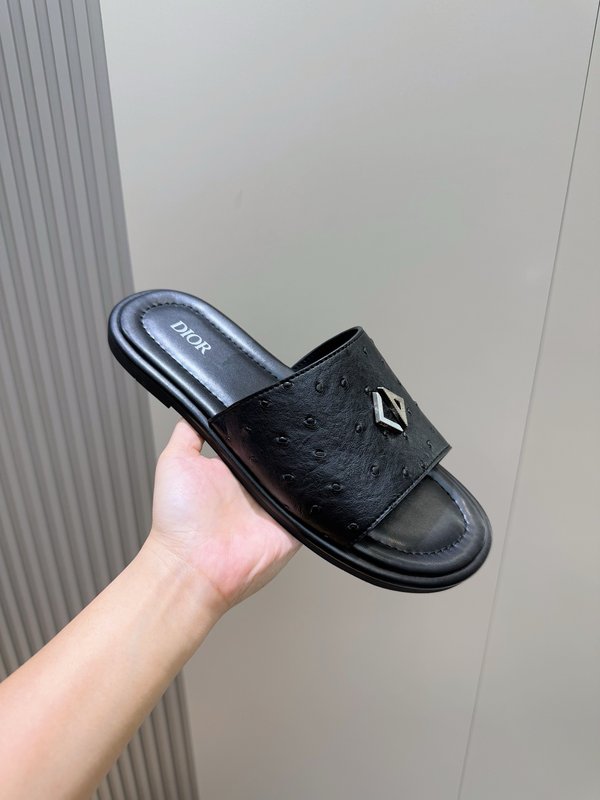Dior Alias 남성 가죽 슬리퍼 001-228535