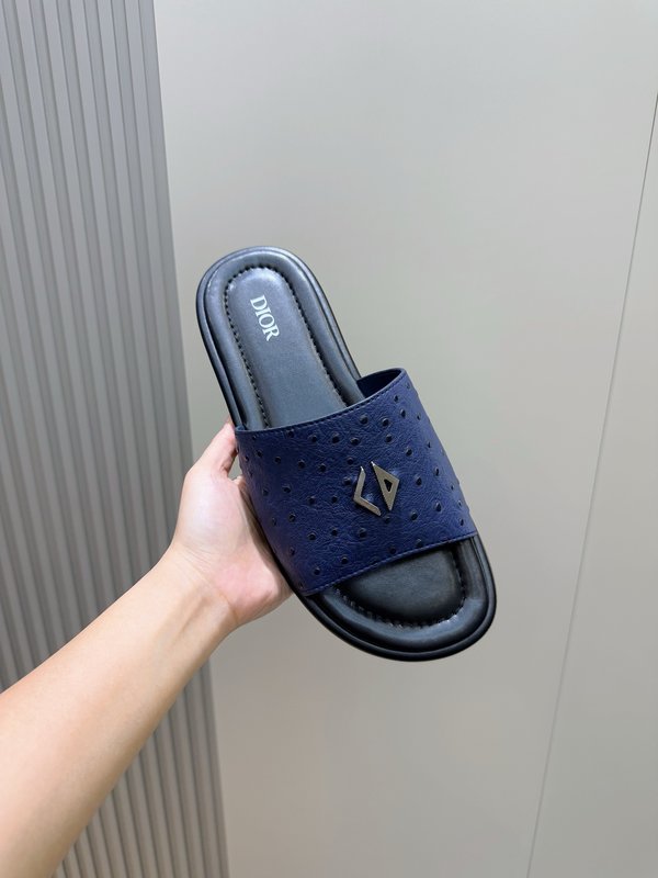 Dior Alias 남성 가죽 슬리퍼 001-228536