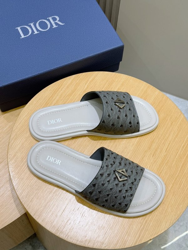Dior Alias 남성 가죽 슬리퍼 001-228537