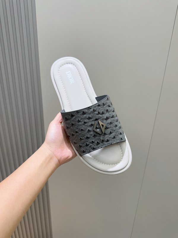 Dior Alias 남성 가죽 슬리퍼 001-228537