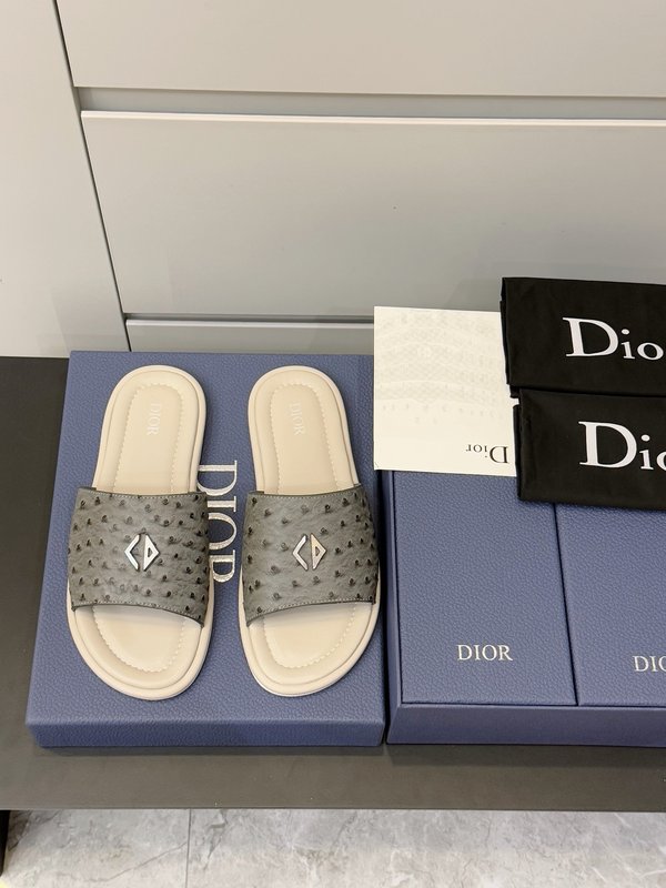 Dior Alias 남성 가죽 슬리퍼 001-228537