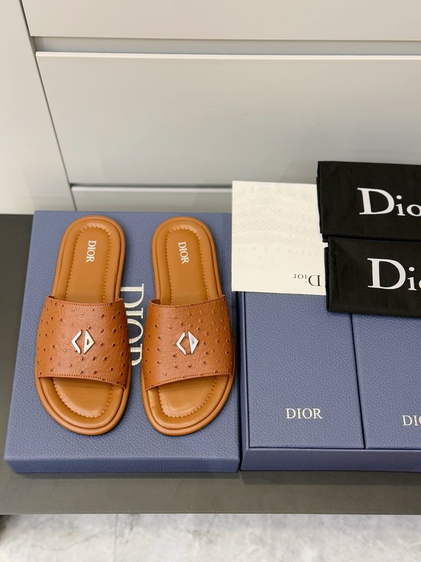 Dior Alias 남성 가죽 슬리퍼 001-228538
