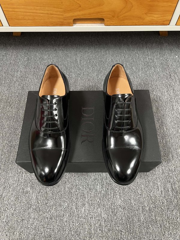 디올 Dior 남성 인쇄 오픈비드 소가죽 구두 001-228541