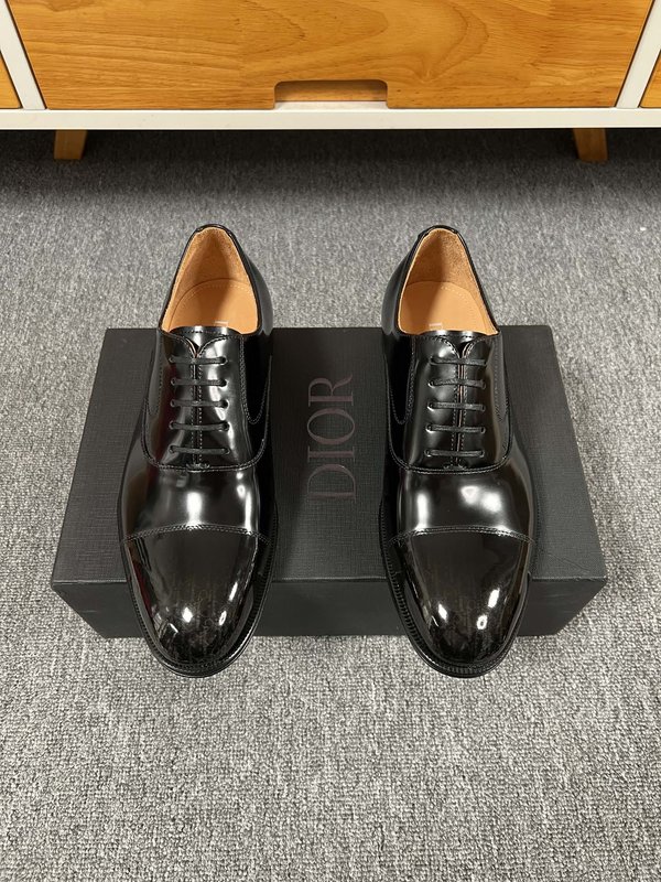 디올 Dior 남성 인쇄 소가죽 구두 001-228542