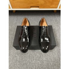 디올 Dior 남성 인쇄 소가죽 구두 001-228542