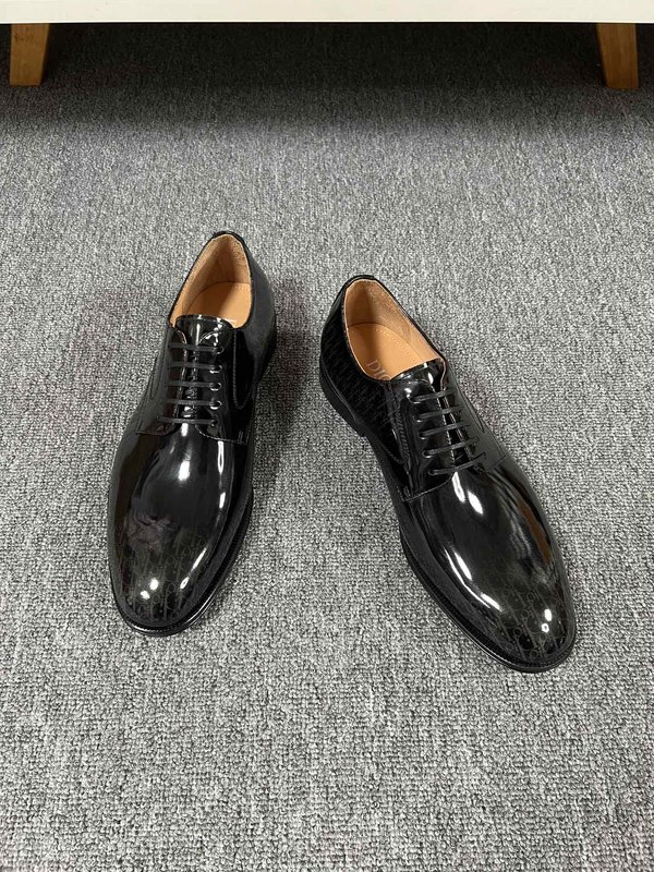 디올 Dior 남성 인쇄 소가죽 구두 001-228547