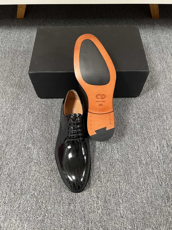 디올 Dior 남성 인쇄 소가죽 구두 001-228547