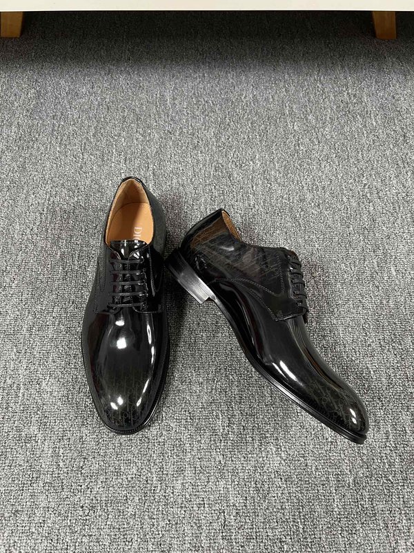 디올 Dior 남성 인쇄 소가죽 구두 001-228547