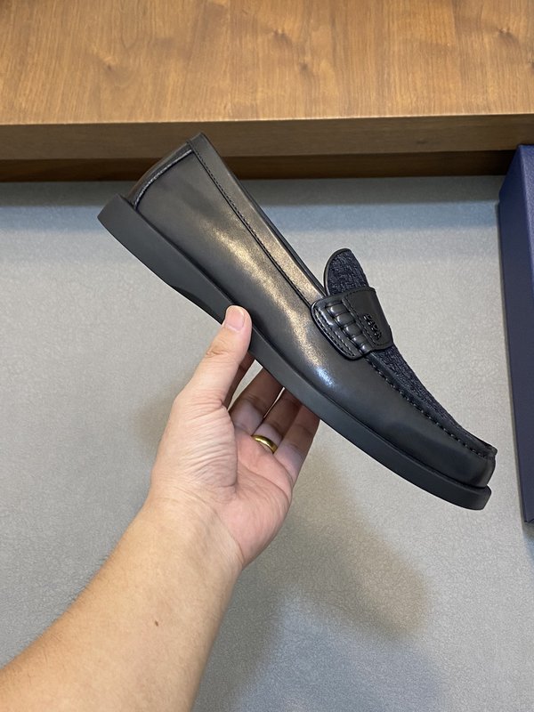 Dior 남성 정장 캐주얼 가죽 신발 001-228572