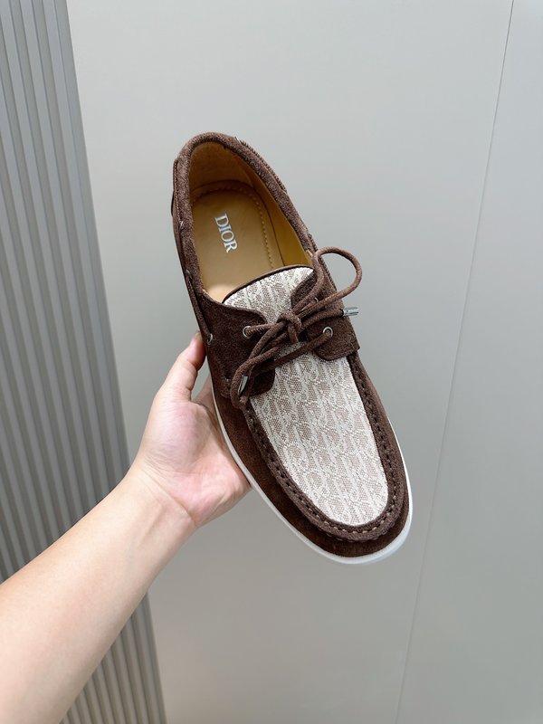 디올 그란빌 남성 스웨이드 캐주얼 슈즈 001-228581