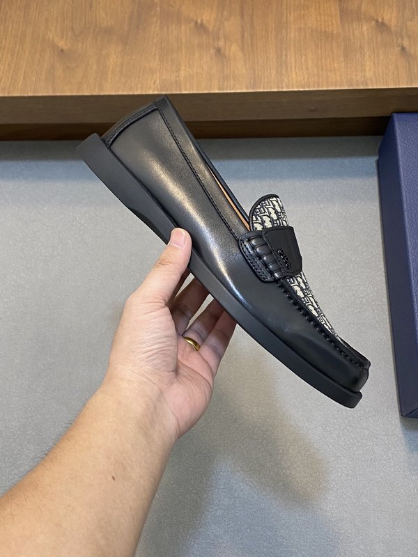 Dior 남성 정장 캐주얼 가죽 신발 001-228583